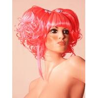 honour clothing pink party princess wig