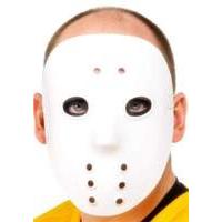 Hockey Mask White PVC