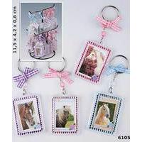 Horse Dreams Keyring with Photo Frame - 6105