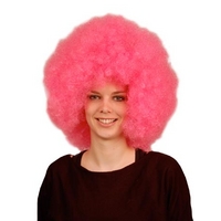 Hot Pink Afro