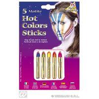 Hot Colours 5 Pack Make Up Sticks