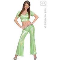 holographic sequin top green accessory for fancy dress