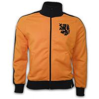 Holland 1970\'s Retro Jacket polyester / cotton (Orange)