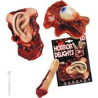 horror body parts gory finger eye or ear halloween prop decoration jok ...