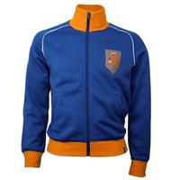 Holland 1970\'s Retro Jacket polyester / cotton (Blue)