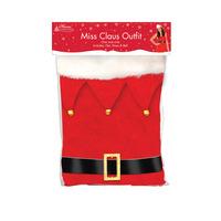 home collection christmas miss claus costume one size