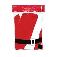 home collection christmas santa claus costume one size