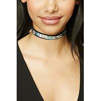 Holographic Velvet Choker