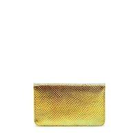 holographic faux leather wallet