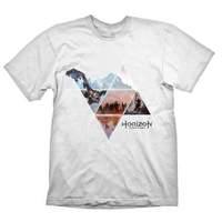 Horizon Zero Dawn Men\'s Vast Lands T-shirt Small White (ge6127s)