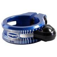 hope dropper seat clamp blue 349mm