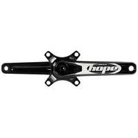 hope double spider crankset black aluminium 175mm