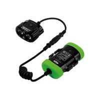 hope r2 led vision standard 1 x 2 cell es battery black