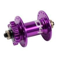 hope pro 4 front hub qr axle purple 32 hole