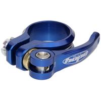 hope quick release seat clamp blue 349mm