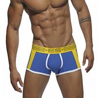 Hot Men ES Underwear Cotton Brand New Fashion Male Sexy Boxers ES04 Underpants China size M L XL