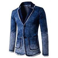 hot m 3xl plus size mens casualdaily simple spring fall blazer color b ...