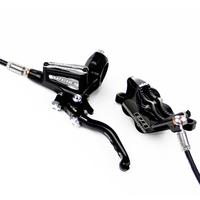 hope tech 3 v4 disc brake rear no rotor right lever eurous braided hos ...