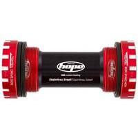 hope stainless steel bearing hollowtech road bottom bracket red