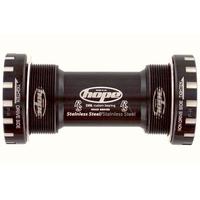 hope stainless steel bearing hollowtech road bottom bracket black