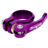 hope quick release seat clamp purple 318mm