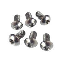 Hope M5 X 10 Steel Torx Head Screws - Silver