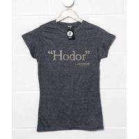 Hodor Womens T Shirt - Hodor