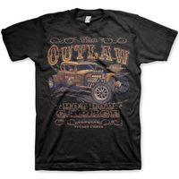 hot rod t shirt retro outlaw