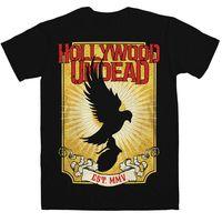 hollywood undead t shirt golden dove