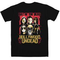 Hollywood Undead T Shirt - DOTD Faces