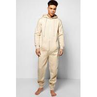 Hooded Onesie - stone