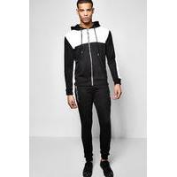 Hooded Tracksuit - black