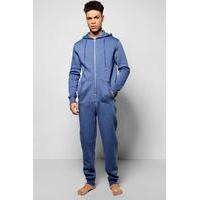 hooded onesie blue