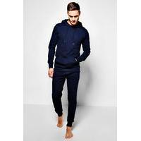 Hooded Loungewear Set - navy