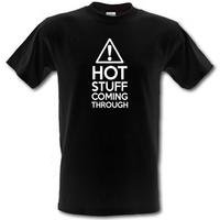 hot stuff coming through male t shirt