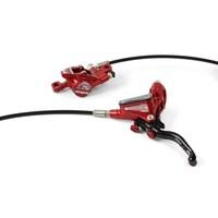 Hope Tech 3 X2 Disc Brake - Colours - Red / No Rotor / Rear / Right Lever (Euro/U.S) Standard Hose