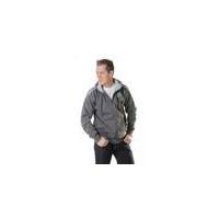 Hooded Sweatshirt, grey, various sizes