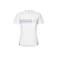 Hoy Vulpine Women\'s Trackstripe Technical T-Shirt | White - XS