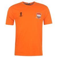 holland 2014 fifa core tee orange kids