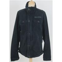 Hollister, size S, blue combat style jacket