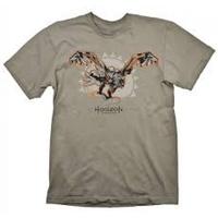 horizon zero dawn mens stormbringer large t shirt grey