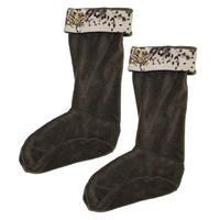 horseware polo fleece welly cosy black safari one size