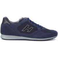 Hogan Olympia X H205 blue suede sneaker men\'s Trainers in blue