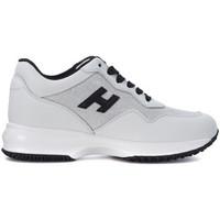 hogan interactive white leather sneaker womens trainers in white