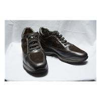 hogan size 65 brown trainers