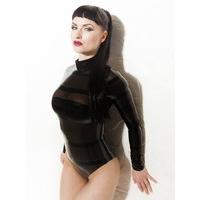 Honour Classic Latex Rubber Tsunami 2 Tone Panelled Body R1814