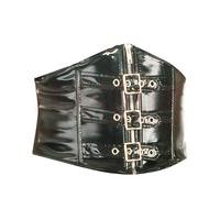 Honour Clothing H1061 PVC Corset Black