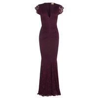 Honor Gold Adrianna Maxi Dress in Berry