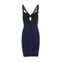 Honor Gold Elle Dress in Black and Blue