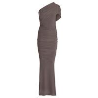 honor gold alicia maxi dress in mocha